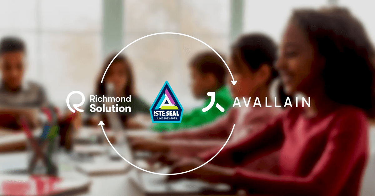 Richmond Solution powered by Avallain receives prestigious ISTE Seal