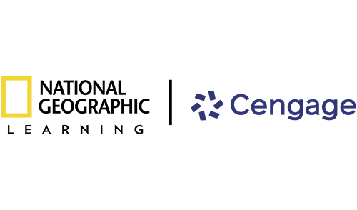 National Geographic Cengage logo
