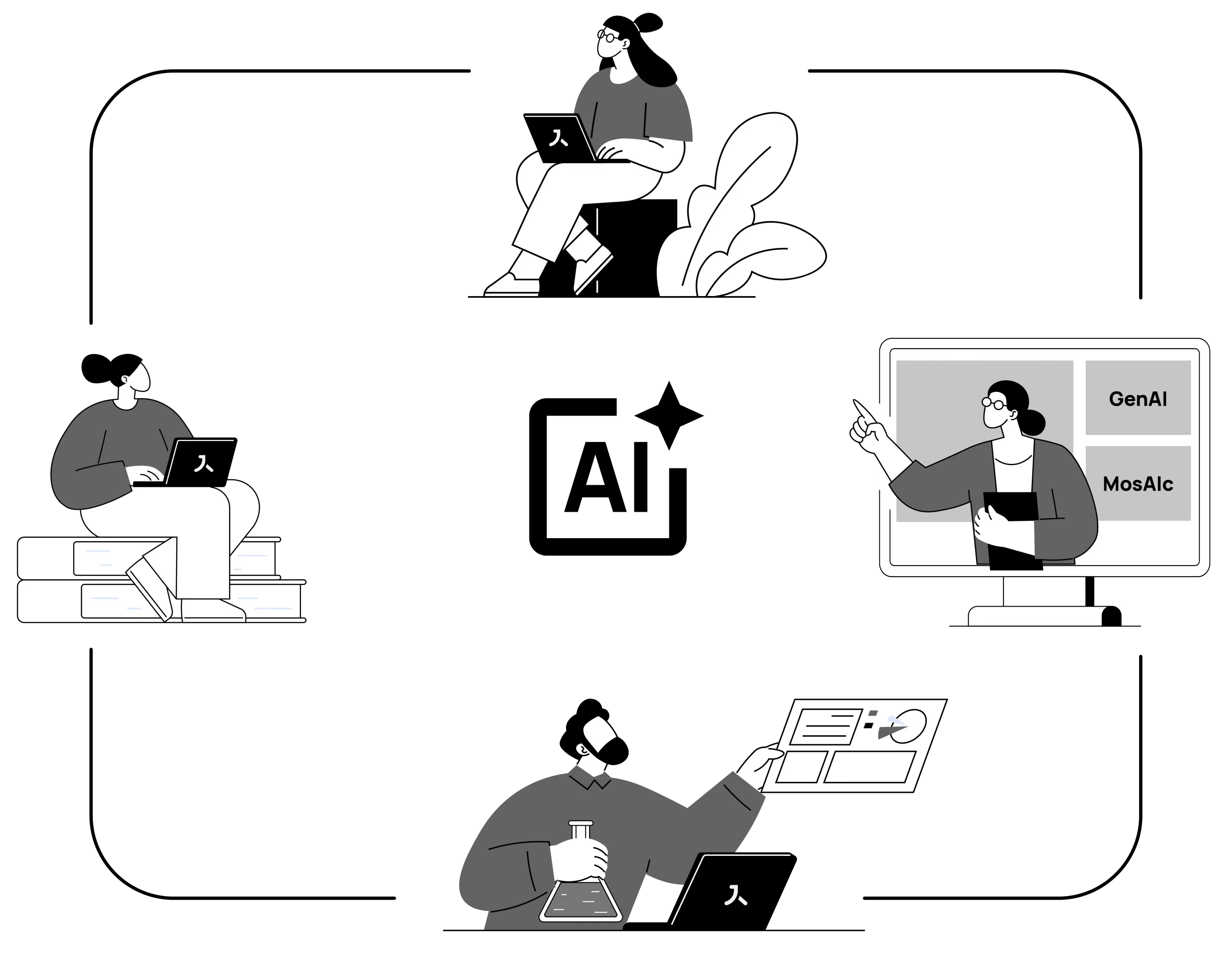 Avallain Intelligence Illustration